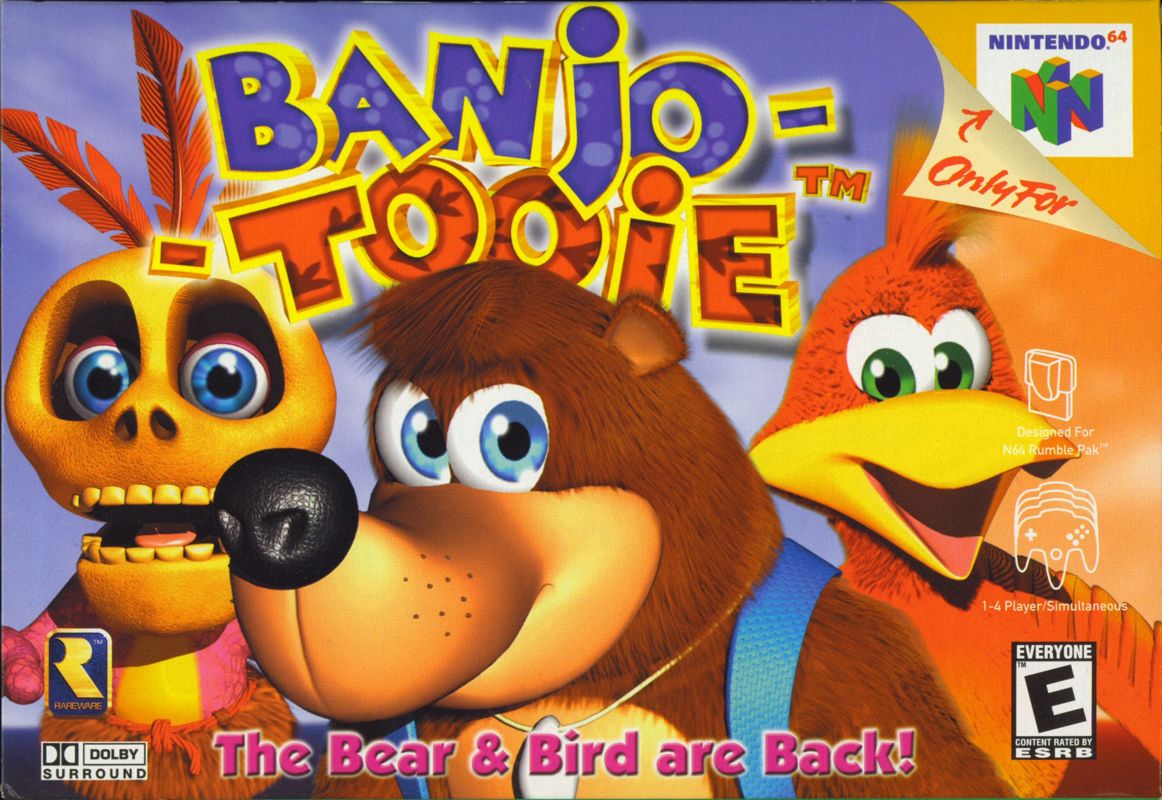 Banjo-Kazooie Nintendo 64 N64 Original Game with Booklet