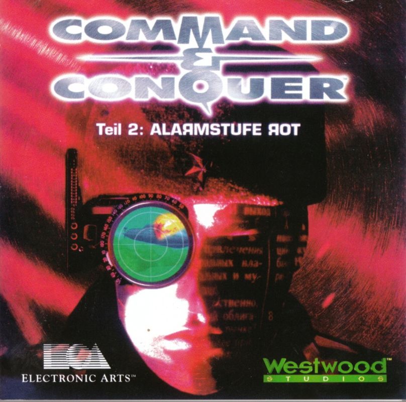 Other for Command & Conquer: Red Alert (DOS and Windows) (Electronic Arts release): Jewel Case - Front