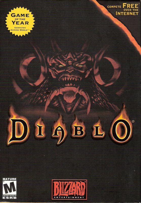 Front Cover for Diablo (Macintosh and Windows) (Diablo (Game of the Year) re-release)