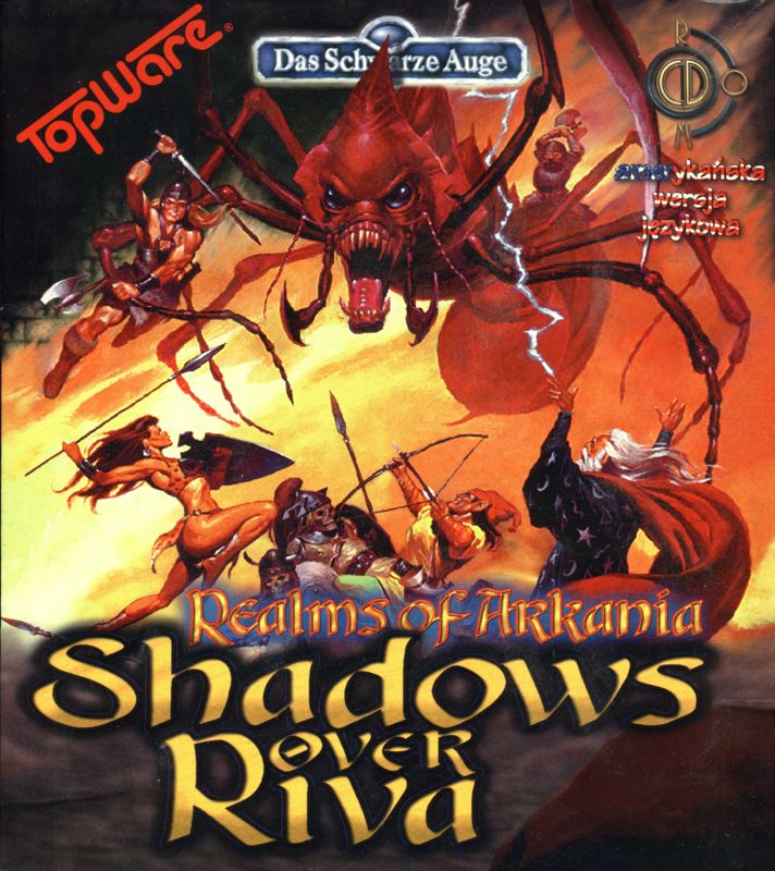 Front Cover for Realms of Arkania III: Shadows over Riva (DOS)