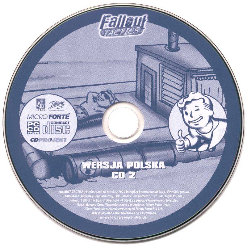 Media for Fallout Tactics: Brotherhood of Steel (Windows) (nowa eXtra Klasyka release): Disc 2