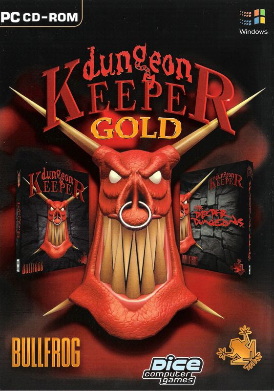 Front Cover for Dungeon Keeper: Gold Edition (Windows) (Dice Multimedia release)
