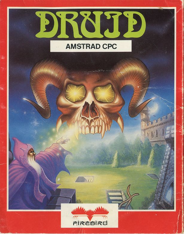 Front Cover for Druid (Amstrad CPC)