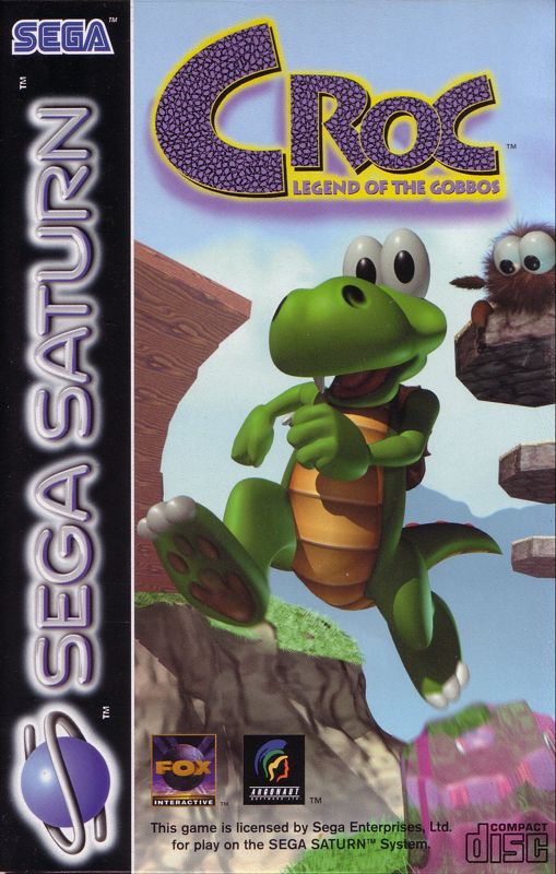 Front Cover for Croc: Legend of the Gobbos (SEGA Saturn)
