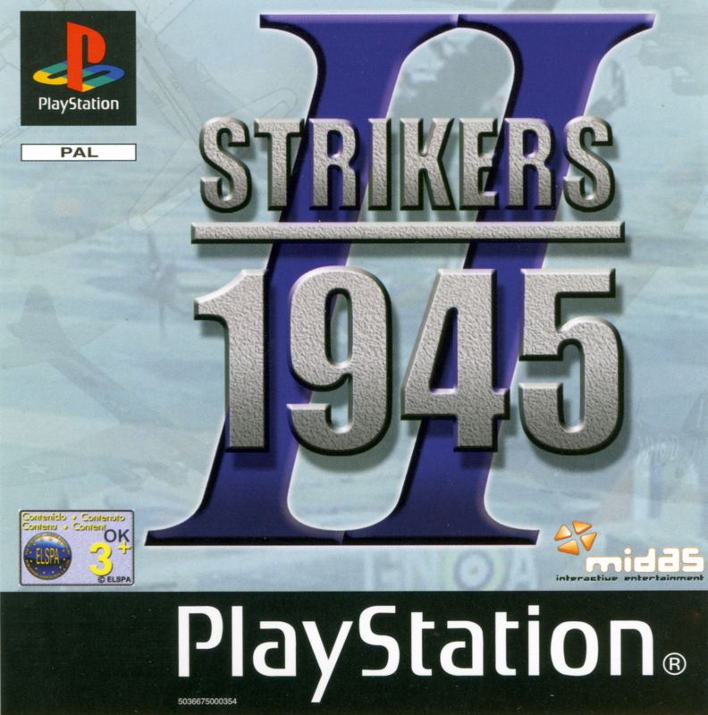 Front Cover for Strikers 1945 II (PlayStation)