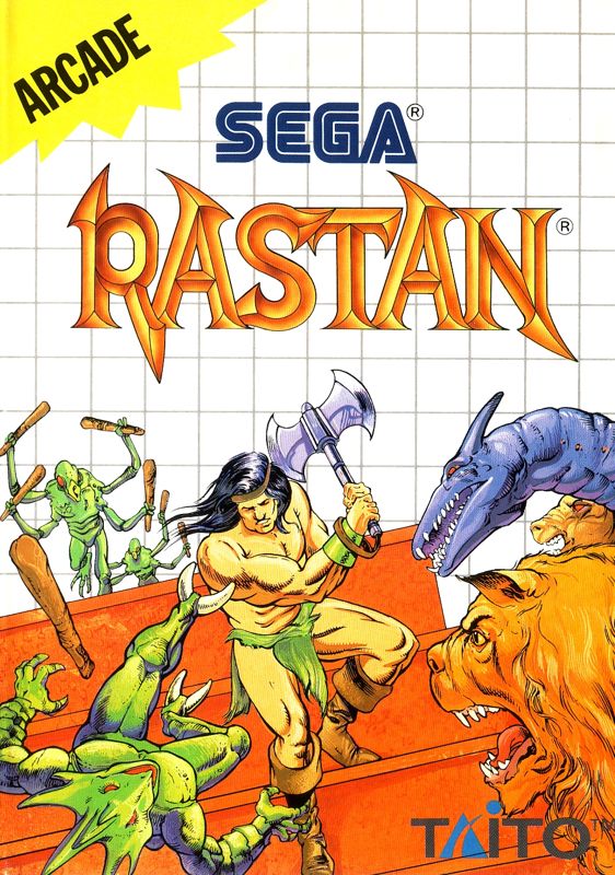 Front Cover for Rastan (SEGA Master System)