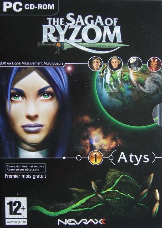 Front Cover for The Saga of Ryzom (Windows)