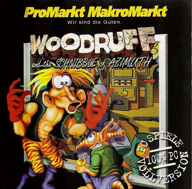 Front Cover for The Bizarre Adventures of Woodruff and the Schnibble (Windows 16-bit) (PointSoft budget release)