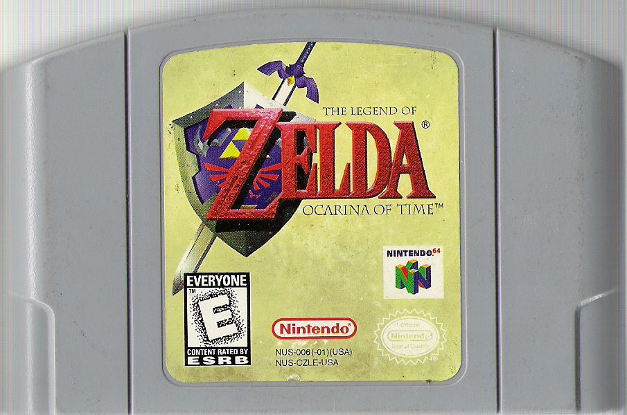 Media for The Legend of Zelda: Ocarina of Time (Nintendo 64) (Players Choice release)