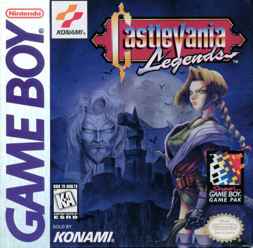 Front Cover for Castlevania Legends (Game Boy)