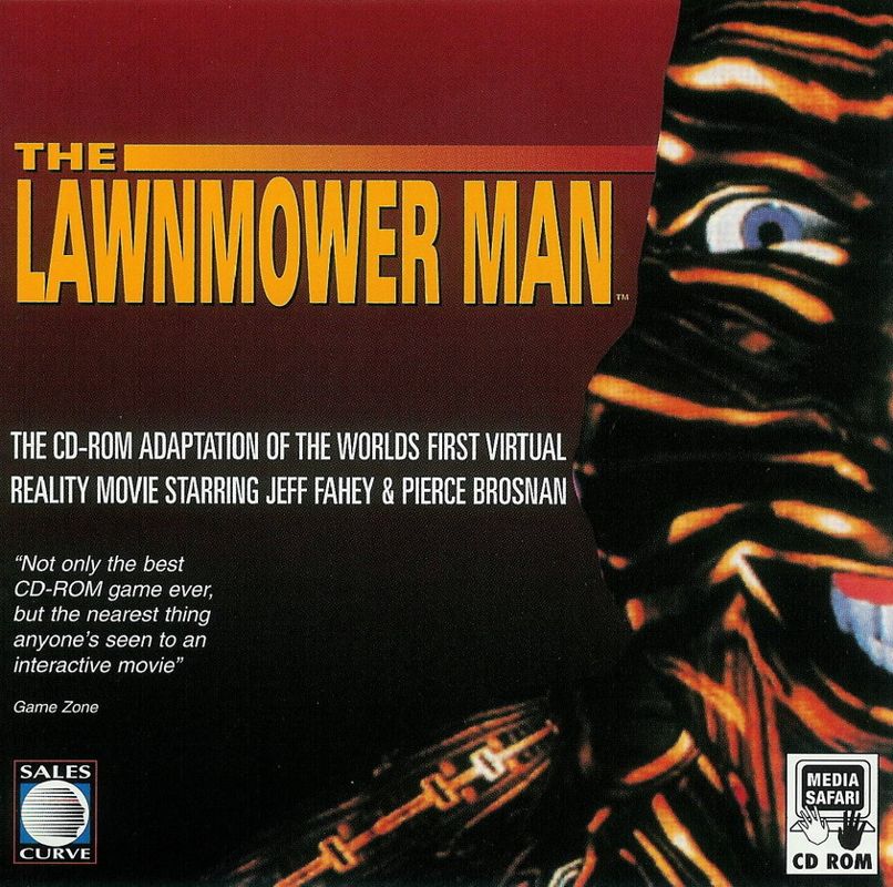 Front Cover for The Lawnmower Man (DOS) (Media Safari release)