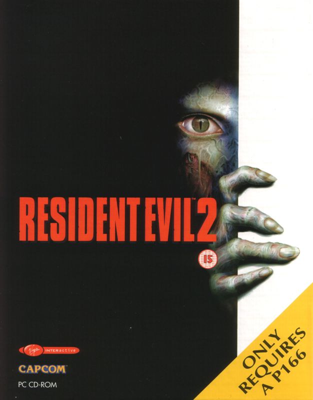 Resident Evil 2 cover or packaging material MobyGames