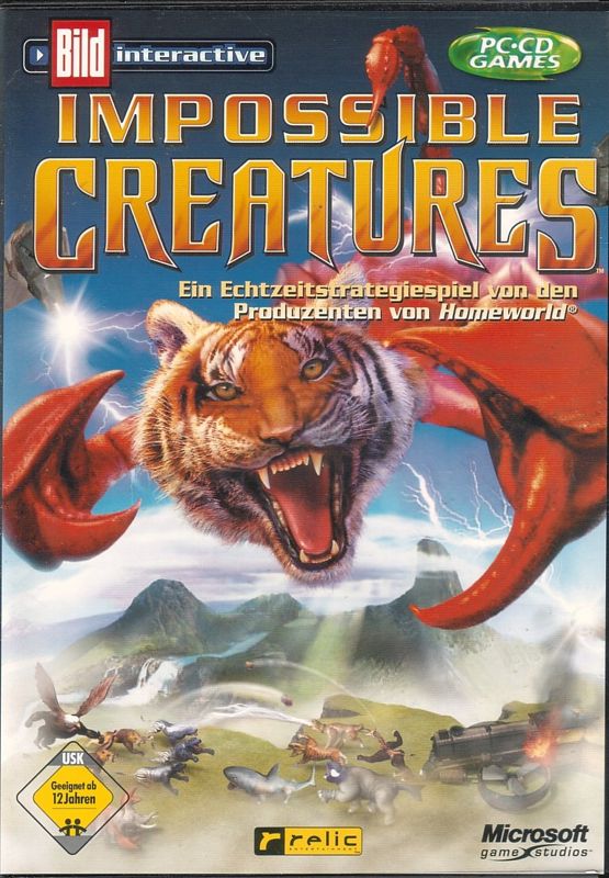 Front Cover for Impossible Creatures (Windows)