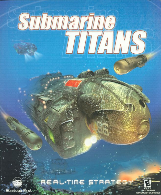 Front Cover for Submarine Titans (Windows)