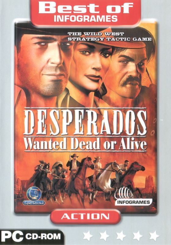 Front Cover for Desperados: Wanted Dead or Alive (Windows) (Best of Infogrames release)