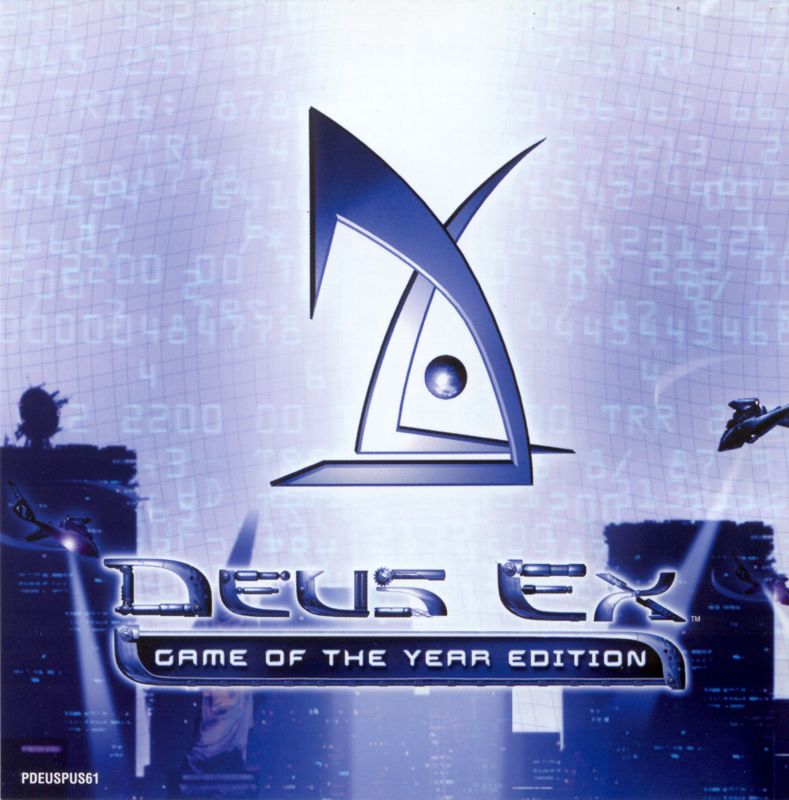 Ex gaming. Deus ex 2000 Music CD