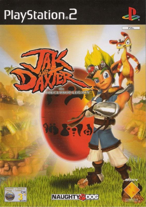 Front Cover for Jak and Daxter: The Precursor Legacy (PlayStation 2)