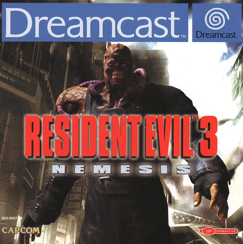 Front Cover for Resident Evil 3: Nemesis (Dreamcast)
