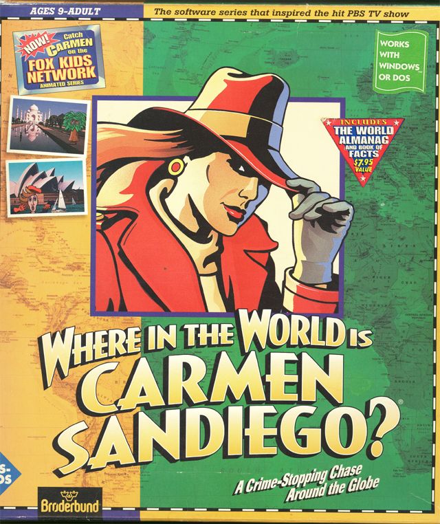 Where in the World Is Carmen Sandiego? (DOS) - online game