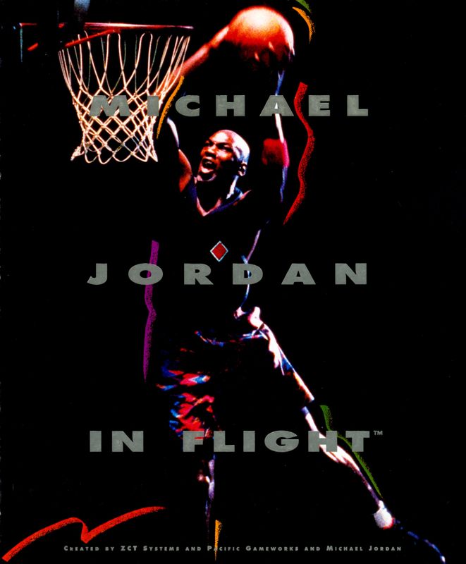 Front Cover for Michael Jordan in Flight (DOS)