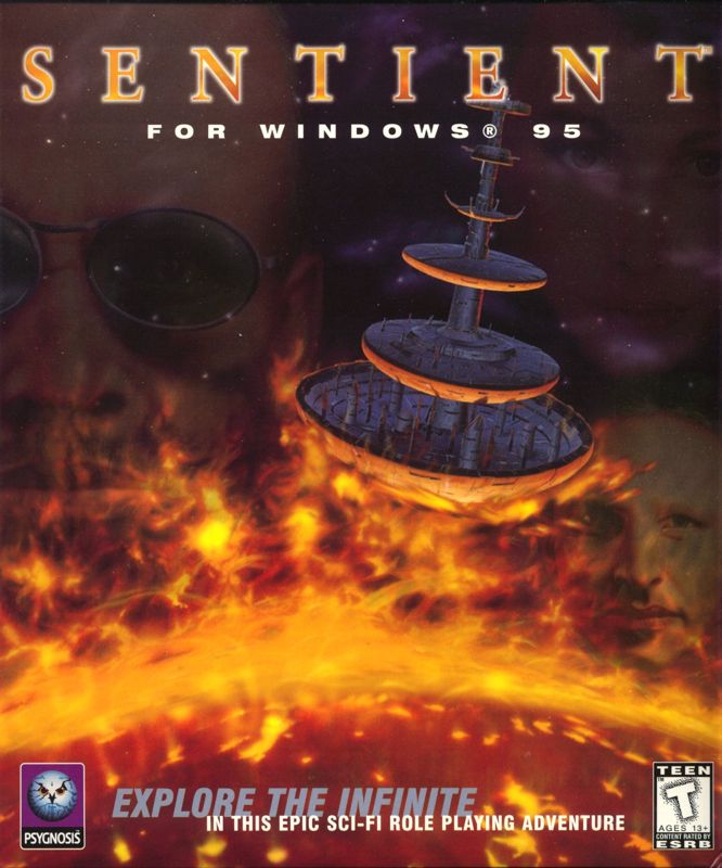 Front Cover for Sentient (Windows)