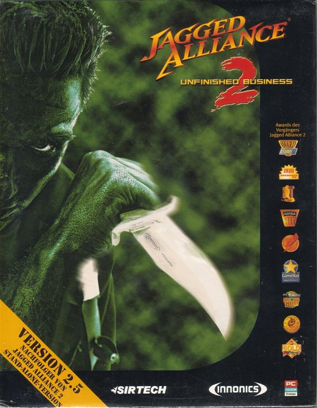 Front Cover for Jagged Alliance 2: Unfinished Business (Windows)