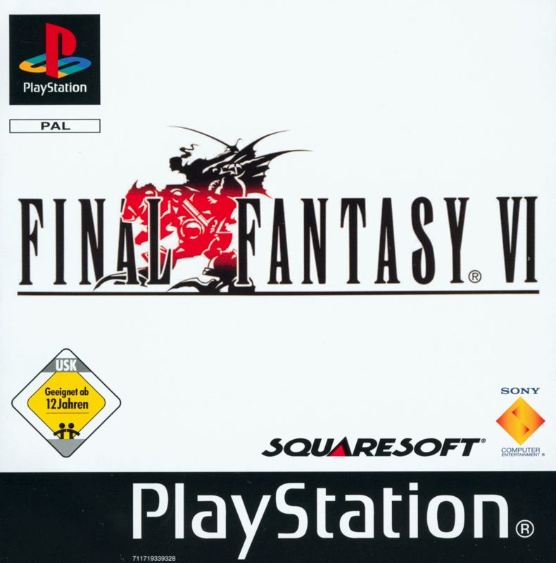 Front Cover for Final Fantasy III (PlayStation)