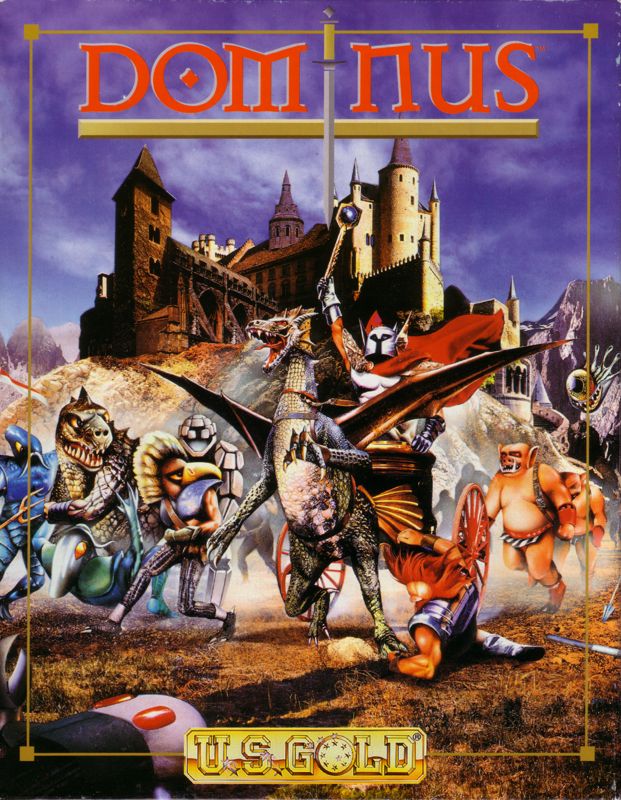 Front Cover for Dominus (DOS) (Floppy Disk Release)