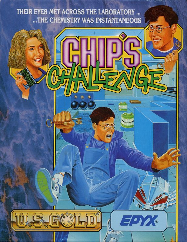 Front Cover for Chip's Challenge (DOS)