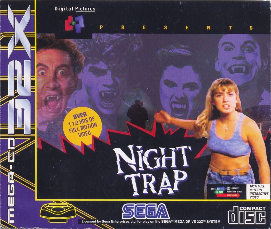 Front Cover for Night Trap (SEGA 32X)