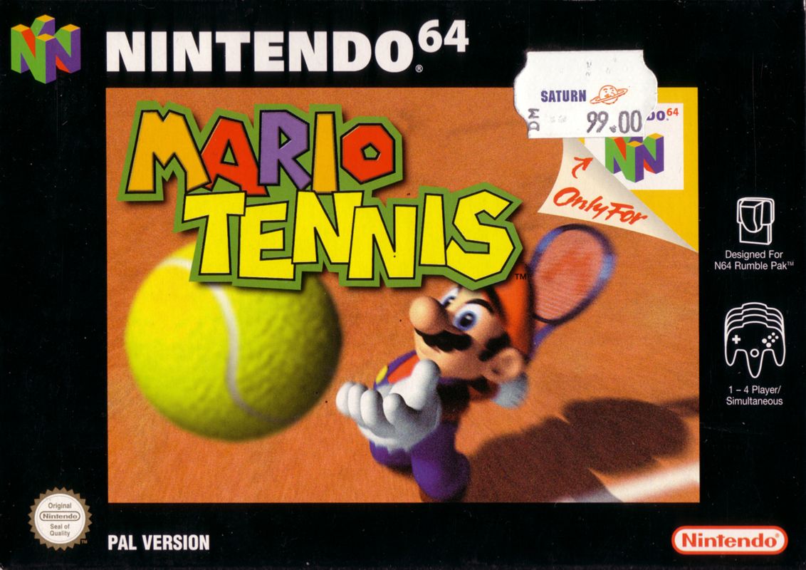 Front Cover for Mario Tennis (Nintendo 64)