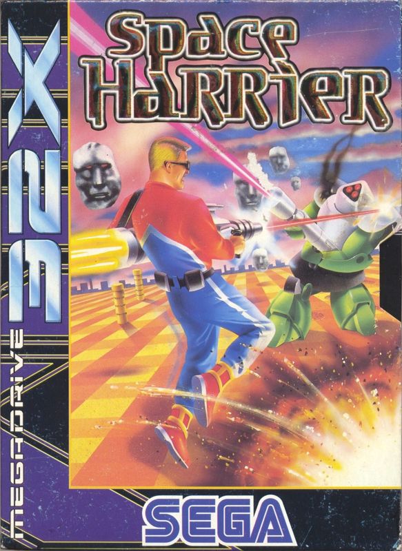 Front Cover for Space Harrier (SEGA 32X)