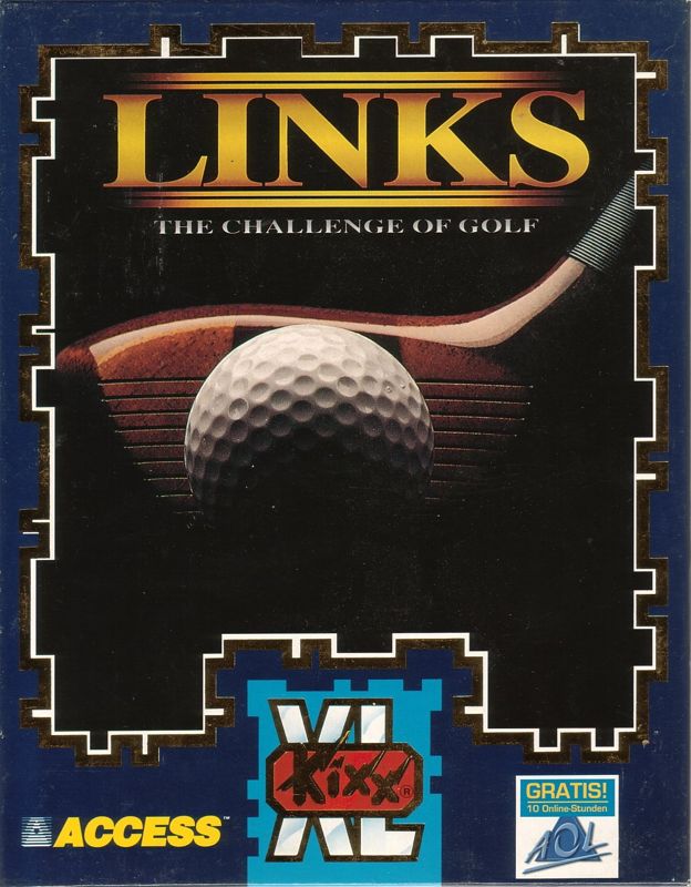 Front Cover for Links: The Challenge of Golf (DOS) (Kixx XL CD-ROM release)