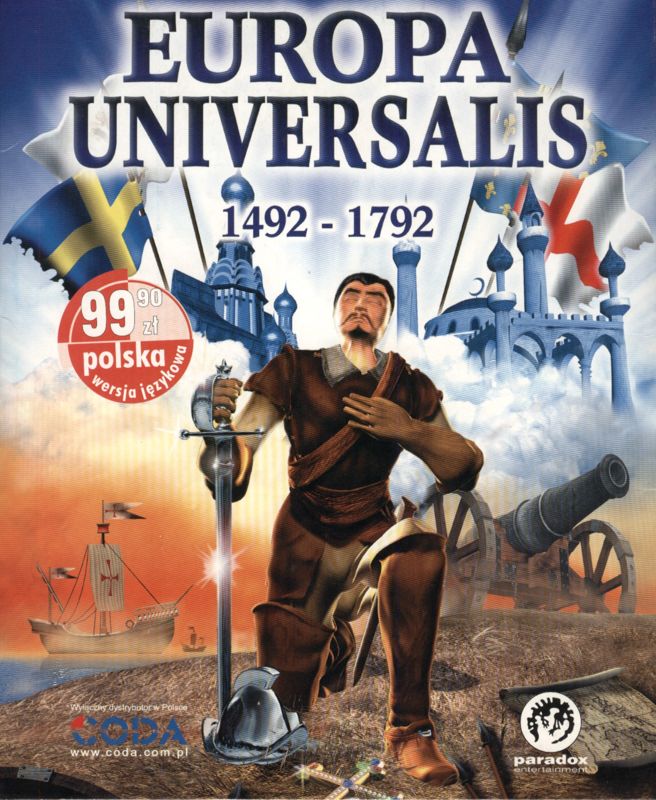 Front Cover for Europa Universalis (Windows)