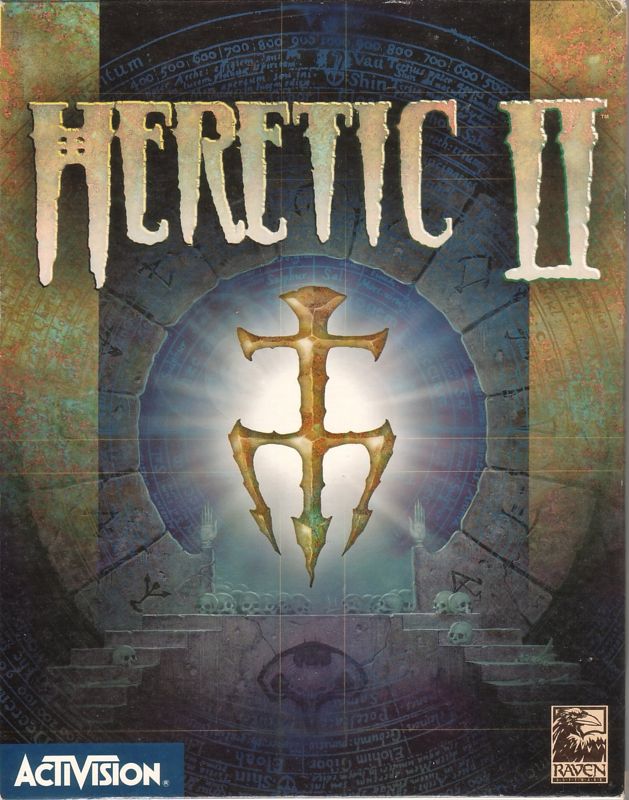 Front Cover for Heretic II (Windows)