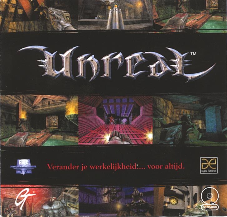 Front Cover for Unreal (Windows)