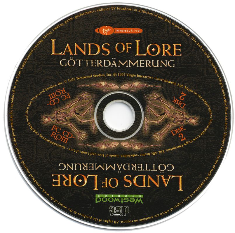 Media for Lands of Lore: Guardians of Destiny (DOS and Windows): Disc 2