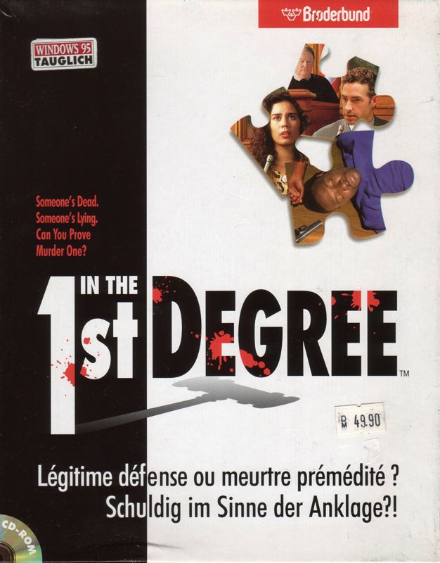 Front Cover for In the 1st Degree (Windows 16-bit)