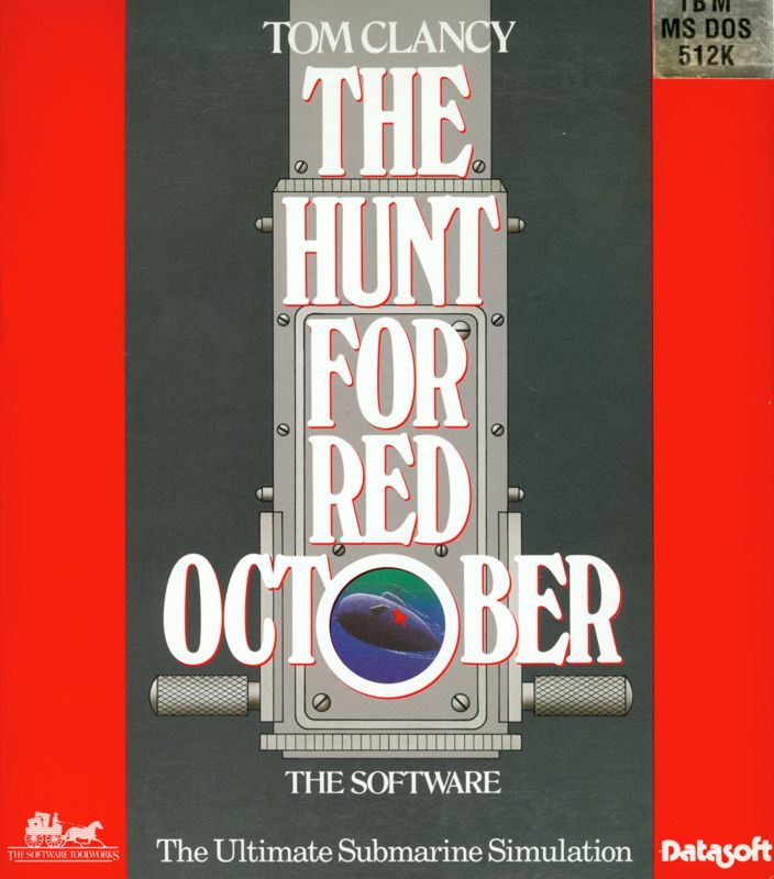 Front Cover for The Hunt for Red October (DOS)