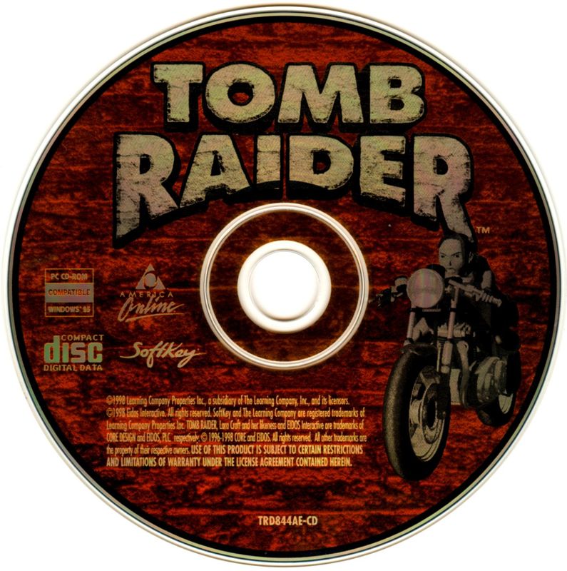 Media for Tomb Raider (DOS) (SoftKey release)