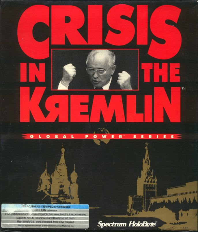 Front Cover for Crisis in the Kremlin (DOS)