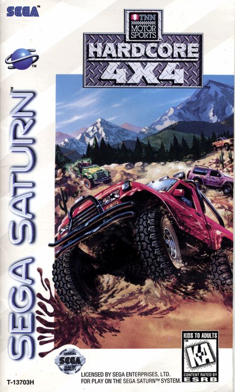 Front Cover for TNN Motor Sports Hardcore 4x4 (SEGA Saturn)