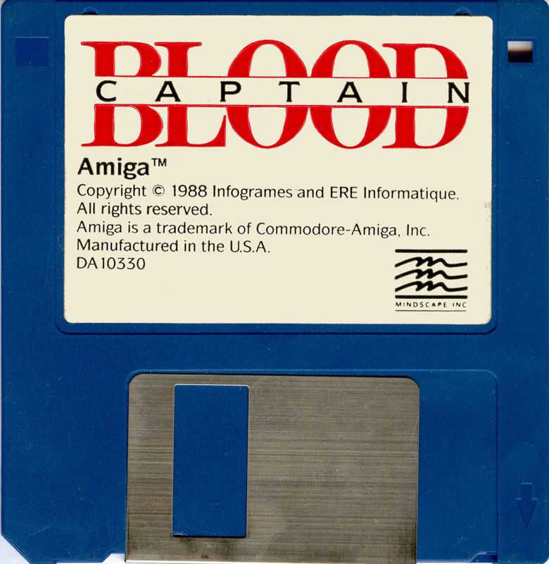Media for Captain Blood (Amiga)