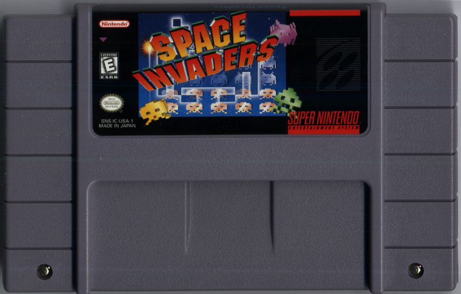 Media for Space Invaders (SNES)