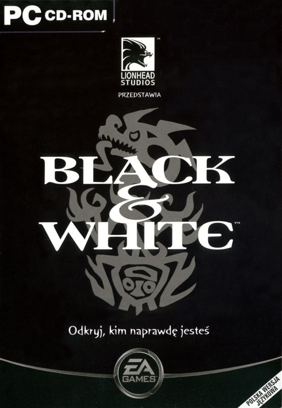 Front Cover for Black & White (Windows): Black Cover