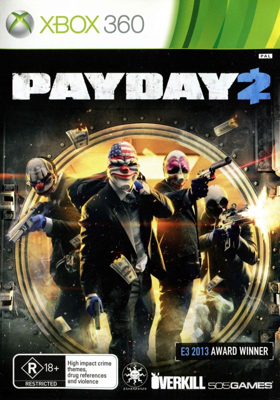 Front Cover for Payday 2 (Xbox 360)