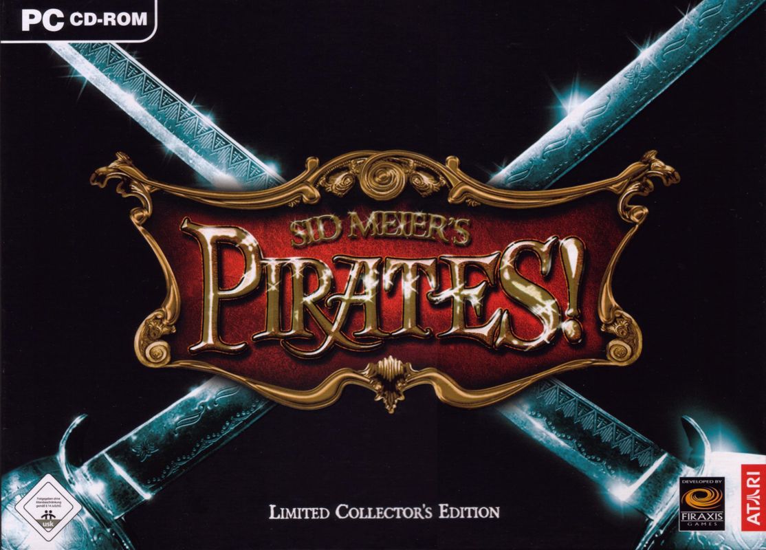 Front Cover for Sid Meier's Pirates! (Limited Edition) (Windows)