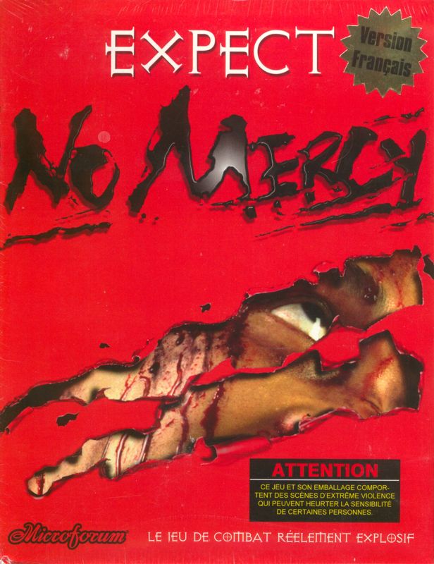 Front Cover for Expect No Mercy (Windows 3.x) (French version)