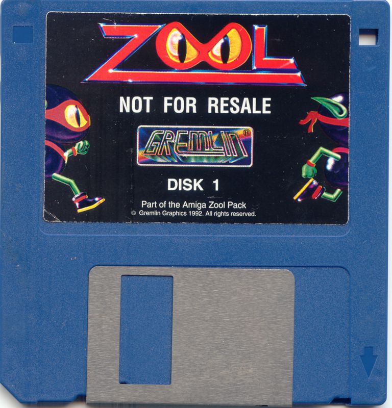 Media for Zool (Amiga) (OEM release)