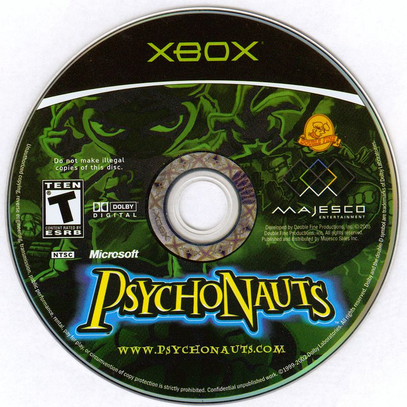 Media for Psychonauts (Xbox)